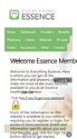 Mobile Screenshot of everythingessence.com