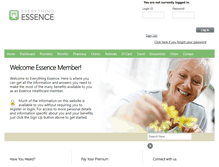 Tablet Screenshot of everythingessence.com